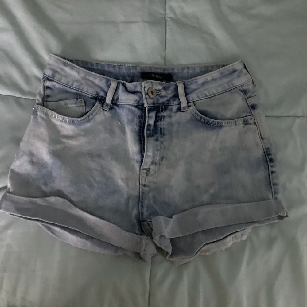 Acid wash shorts 💓💞💝